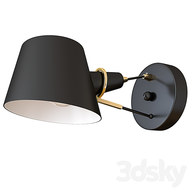 Wall lamp Eimer Favorite 1512-1W 3DSMax File - thumbnail 2