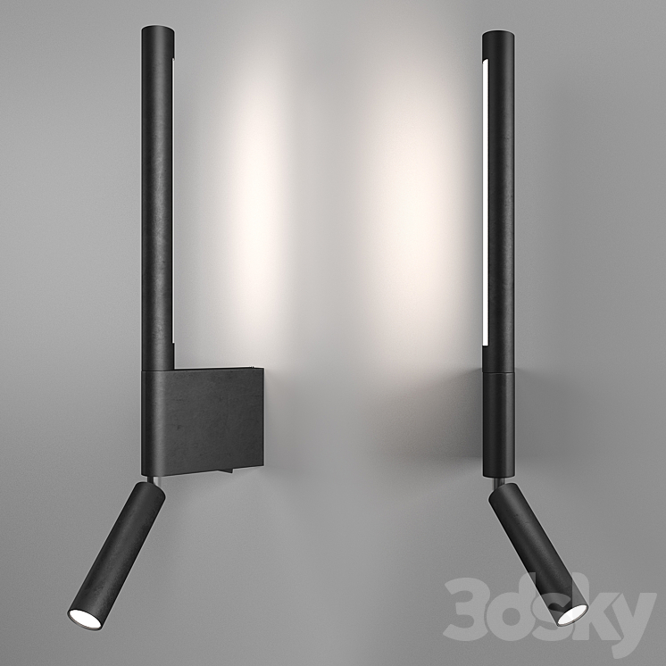 Wall lamp Elektrostandard Sarca 3DS Max Model - thumbnail 1