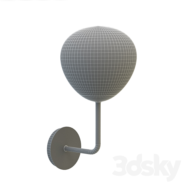 Wall lamp erich maytoni 3DS Max Model - thumbnail 3