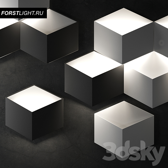 Wall Lamp Forstlight Vista 3DSMax File - thumbnail 1