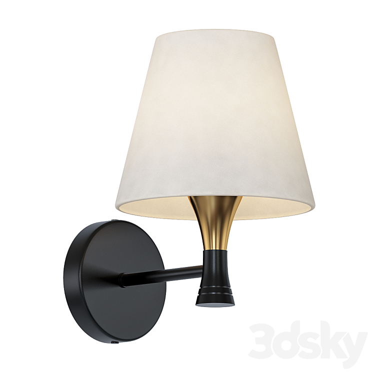 Wall lamp Freya 3DS Max Model - thumbnail 1