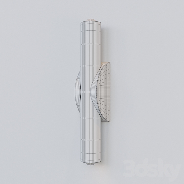 Wall lamp Globo Smokey 7605 3DS Max - thumbnail 2