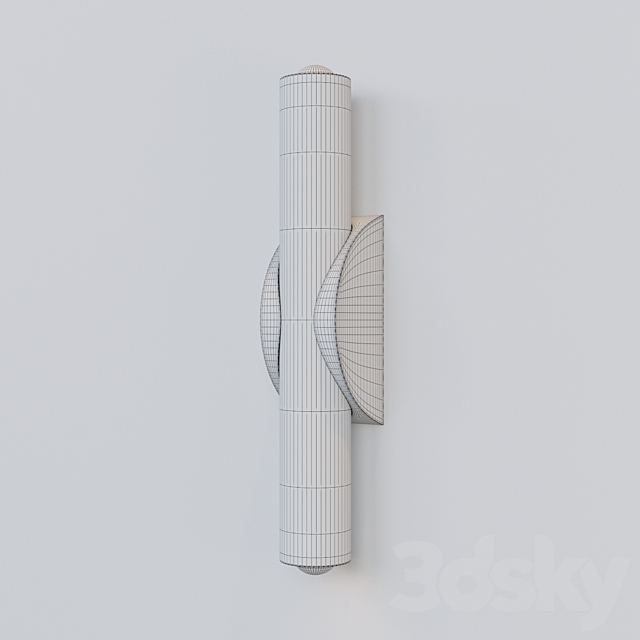 Wall lamp Globo Smokey 7605 3DSMax File - thumbnail 2