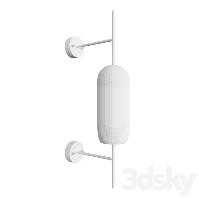 Wall lamp Heragon LOFT2567-WD 3DS Max Model - thumbnail 2