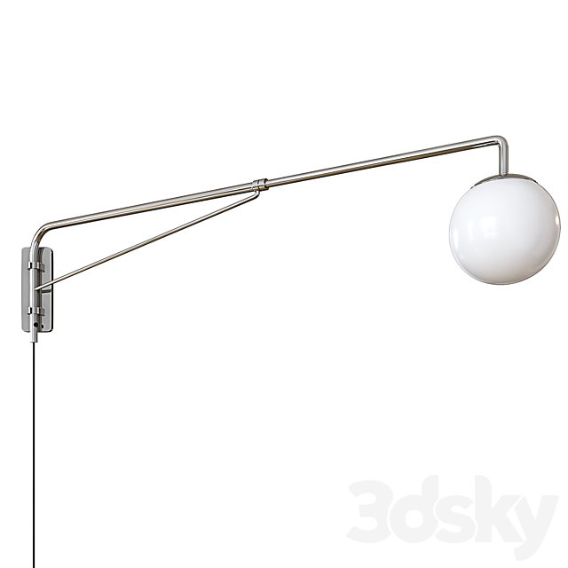 Wall lamp IKEA SIMRISHAMN 3DSMax File - thumbnail 2