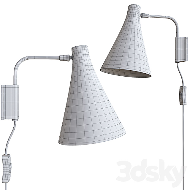 Wall lamp Jameson 3ds Max - thumbnail 2