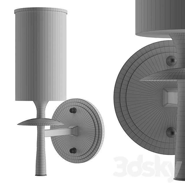 Wall lamp Jessica Wall 3DSMax File - thumbnail 2