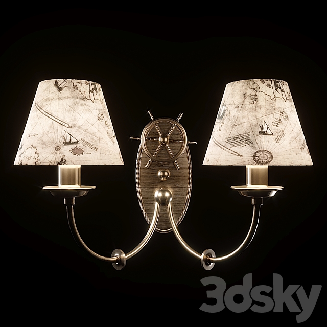 Wall lamp Maytoni 3DSMax File - thumbnail 1