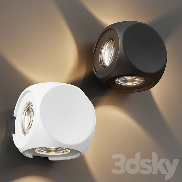 Wall lamp Maytoni Corso 3DS Max Model - thumbnail 2