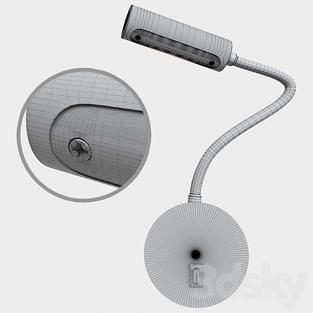 Wall lamp MAYTONI Stem 3DSMax File - thumbnail 4