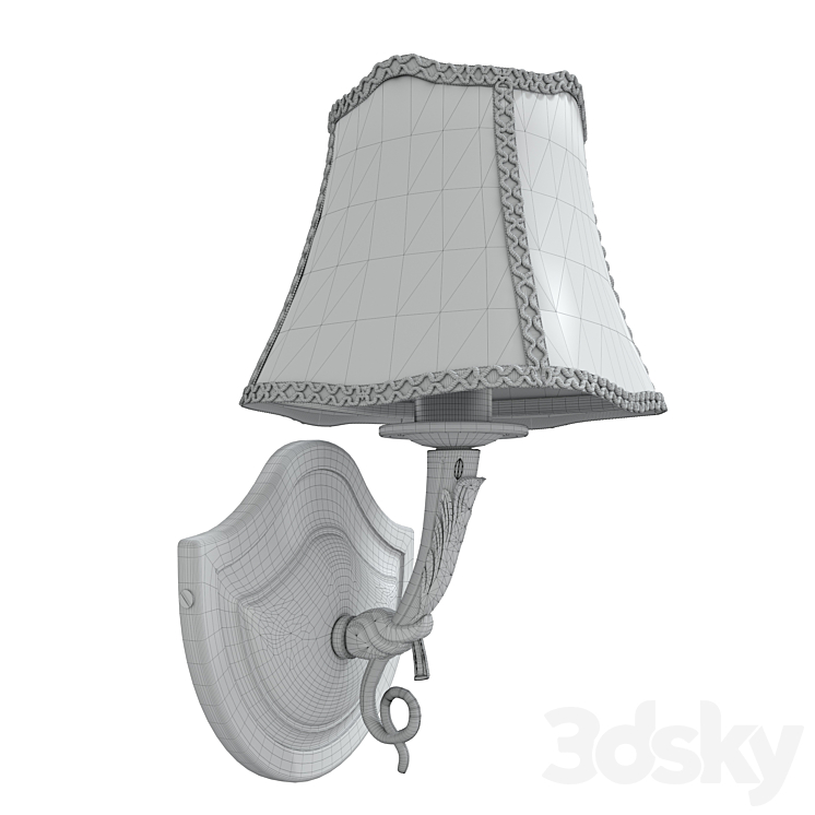 Wall lamp Migliore Complementi 3DS Max Model - thumbnail 2