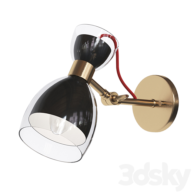 Wall lamp OLIVA 3DSMax File - thumbnail 1