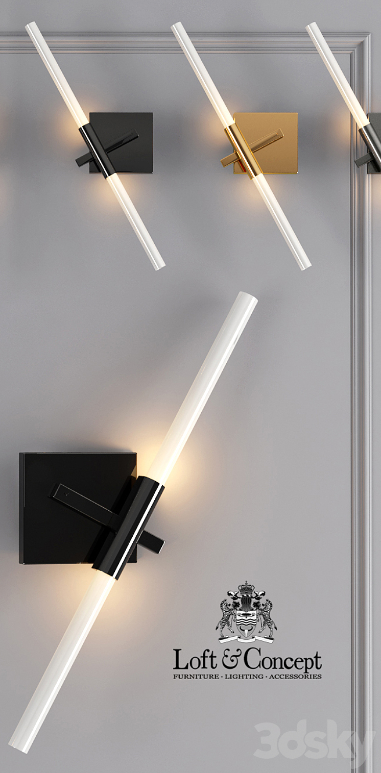 Wall lamp Roll and Hill Agnes Sconce 2 3DS Max - thumbnail 2