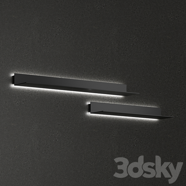 Wall lamp Shelf by Forstlight 3DSMax File - thumbnail 2