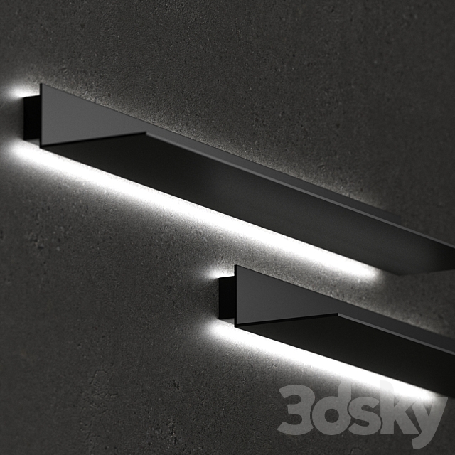 Wall lamp Shelf by Forstlight 3DSMax File - thumbnail 3