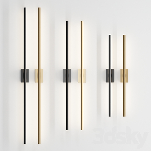 Wall lamp Skandi Minimal 03 3ds Max - thumbnail 1