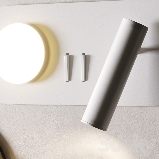 Wall lamp SNOTRA 3DS Max Model - thumbnail 3