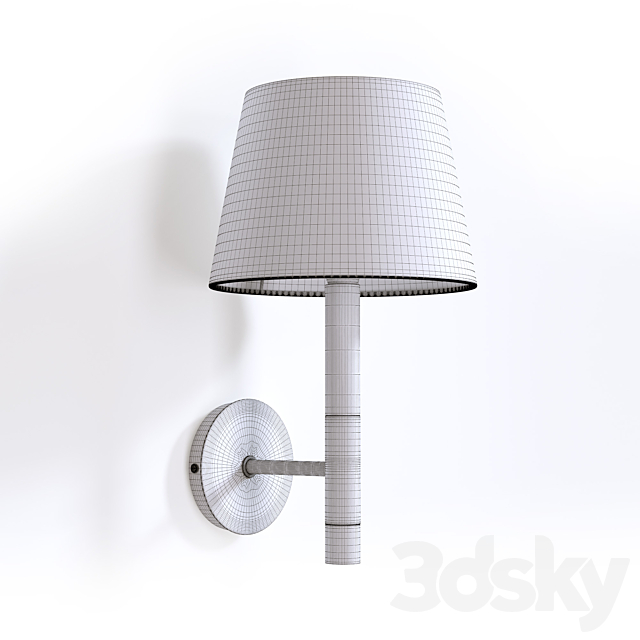 Wall lamp Stefan 3DSMax File - thumbnail 2