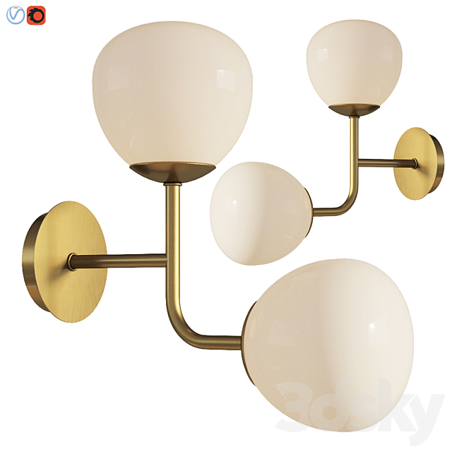 Wall Lamp Up & Down Erich Maytoni 3DSMax File - thumbnail 1