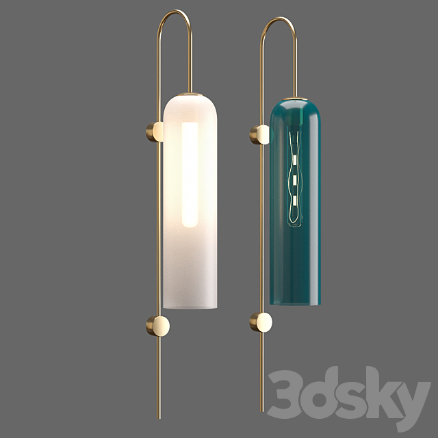 Wall lamp with Aliexpress 011 3DSMax File - thumbnail 3