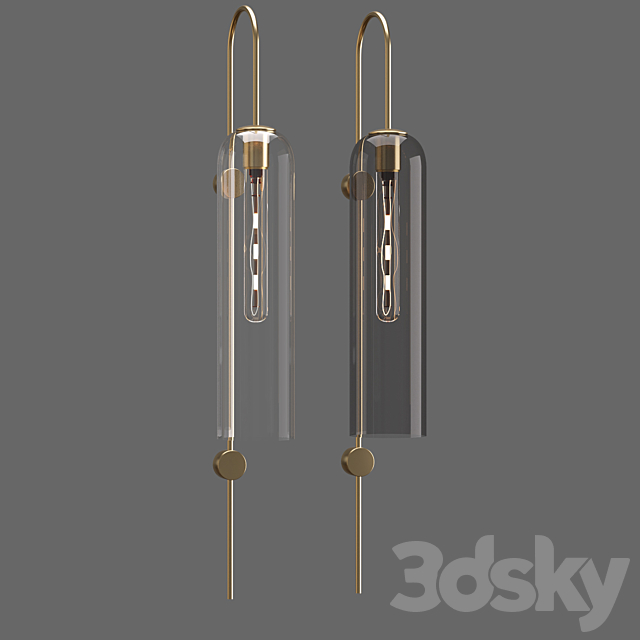 Wall lamp with Aliexpress 011 3DSMax File - thumbnail 4