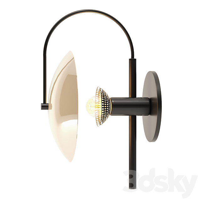 Wall Light 003 3DSMax File - thumbnail 2