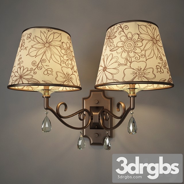 Wall light 2w 3dsmax Download - thumbnail 1