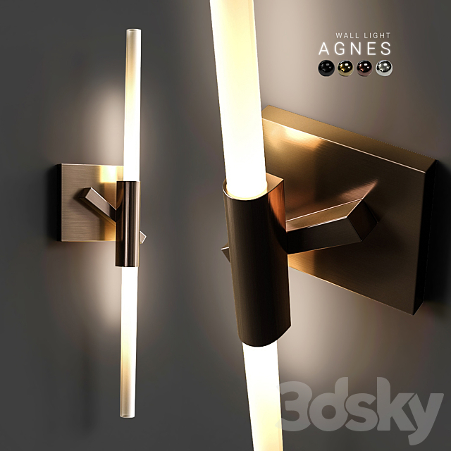 Wall light agnes 3DSMax File - thumbnail 1