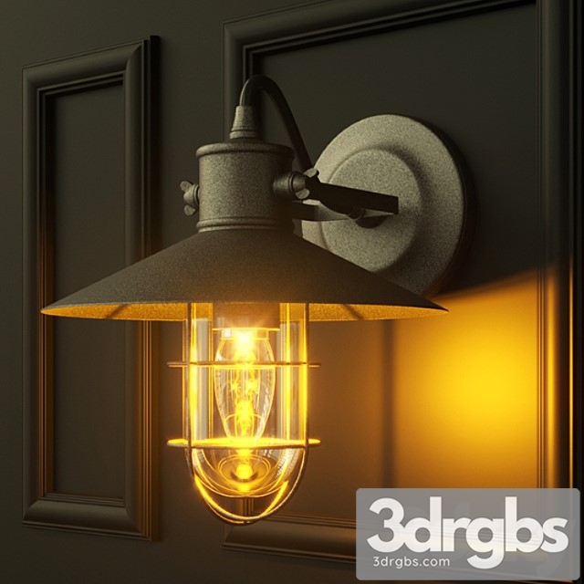 Wall light Harbor 3dsmax Download - thumbnail 1