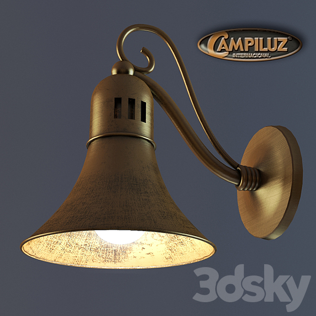 Wall light sconces _ _ Campiluz 3DSMax File - thumbnail 1