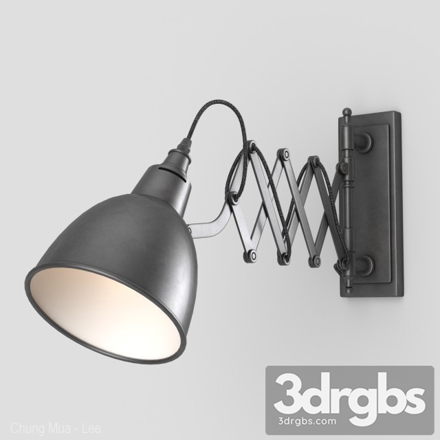 Wall Light SN012 3dsmax Download - thumbnail 1