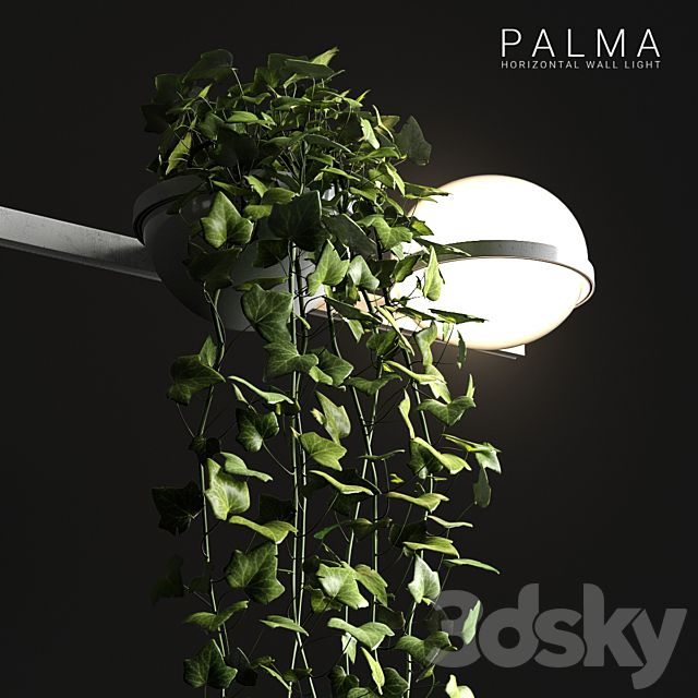 Wall light Vibia Palma 3702 3DSMax File - thumbnail 2