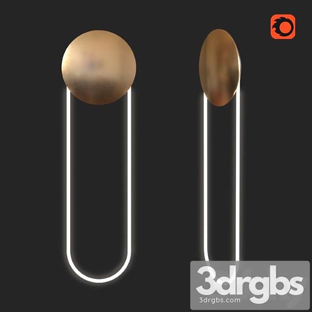 Wall light Wall light d& 3dsmax Download - thumbnail 1