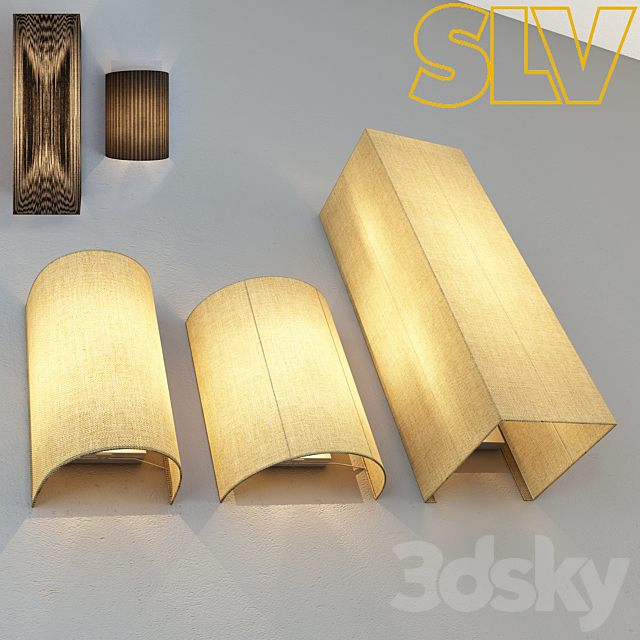 Wall lights 04 3DSMax File - thumbnail 1