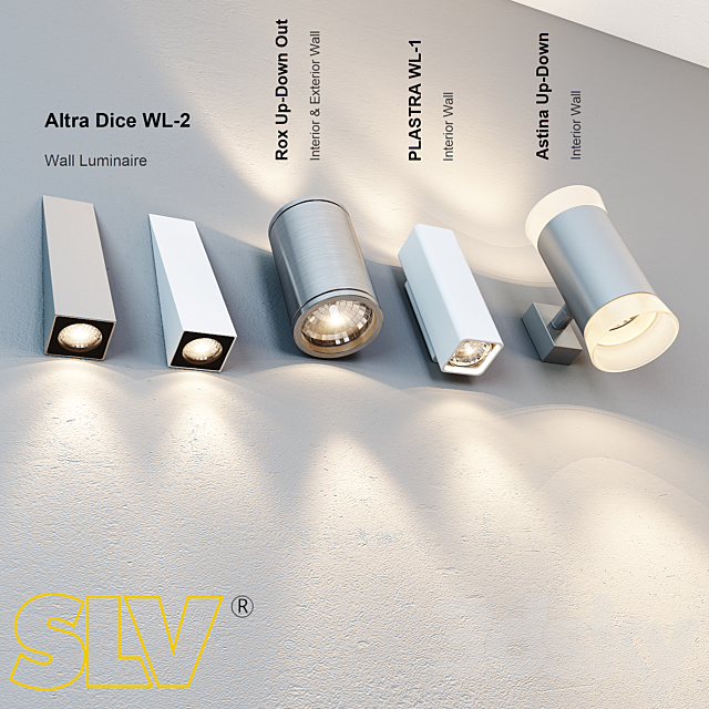 Wall lights 3DS Max Model - thumbnail 1