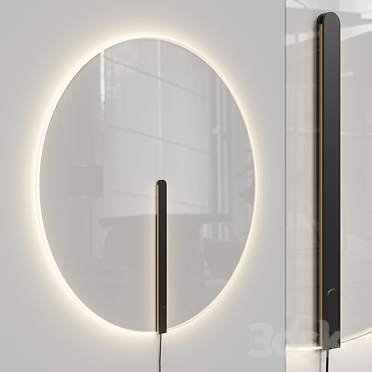 Wall lights Vibia Guise (2 sizes). 3DS Max - thumbnail 1