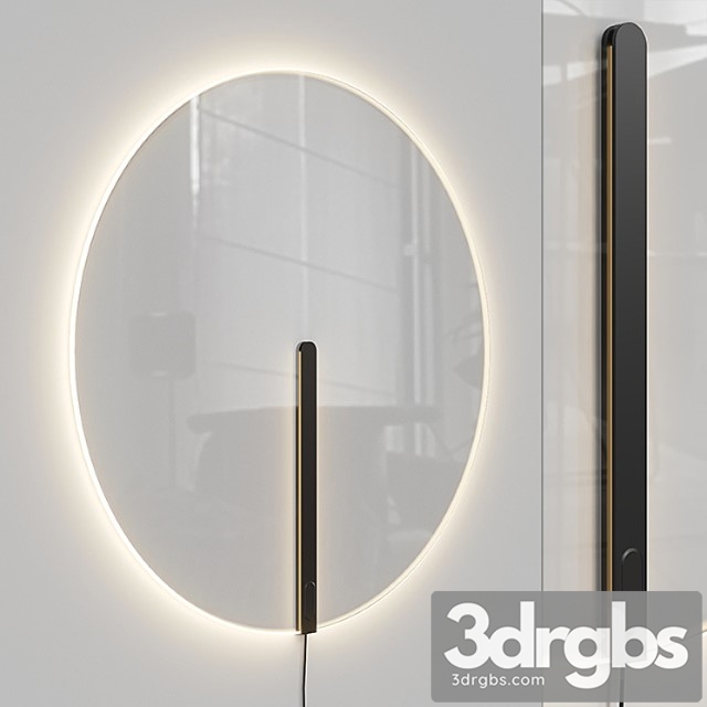 Wall lights vibia guise (2 sizes). 3dsmax Download - thumbnail 1