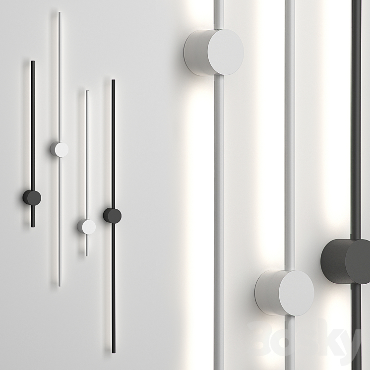 Wall Line Sconce 3DS Max - thumbnail 1