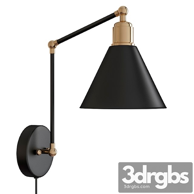 Wall Mounted Ikea Lamps 3dsmax Download - thumbnail 1