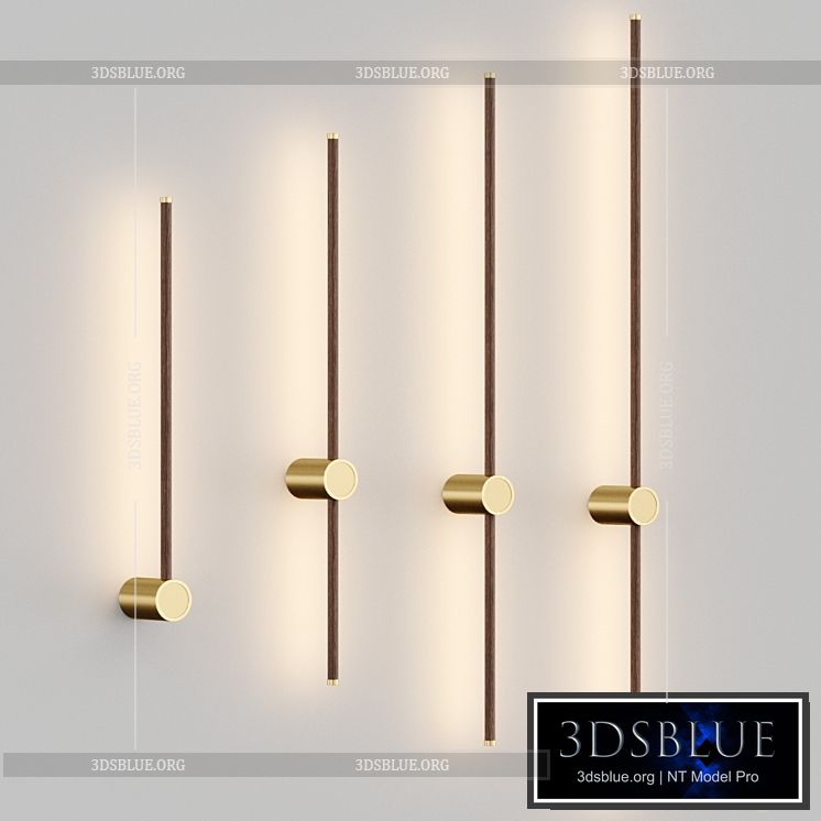 Wall sconce DUC Lampatron 3DS Max - thumbnail 3