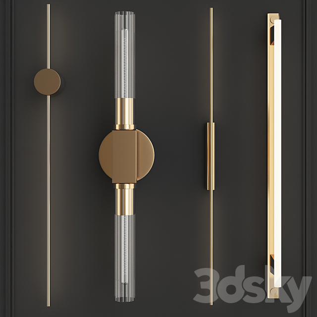 Wall Sconce LINK Collections 3DSMax File - thumbnail 1