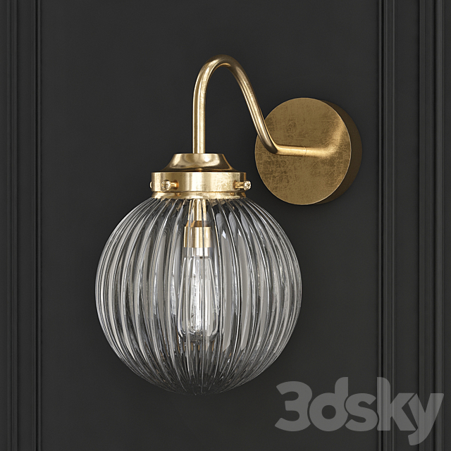 Wall Sconces – Two Kings 3ds Max - thumbnail 1