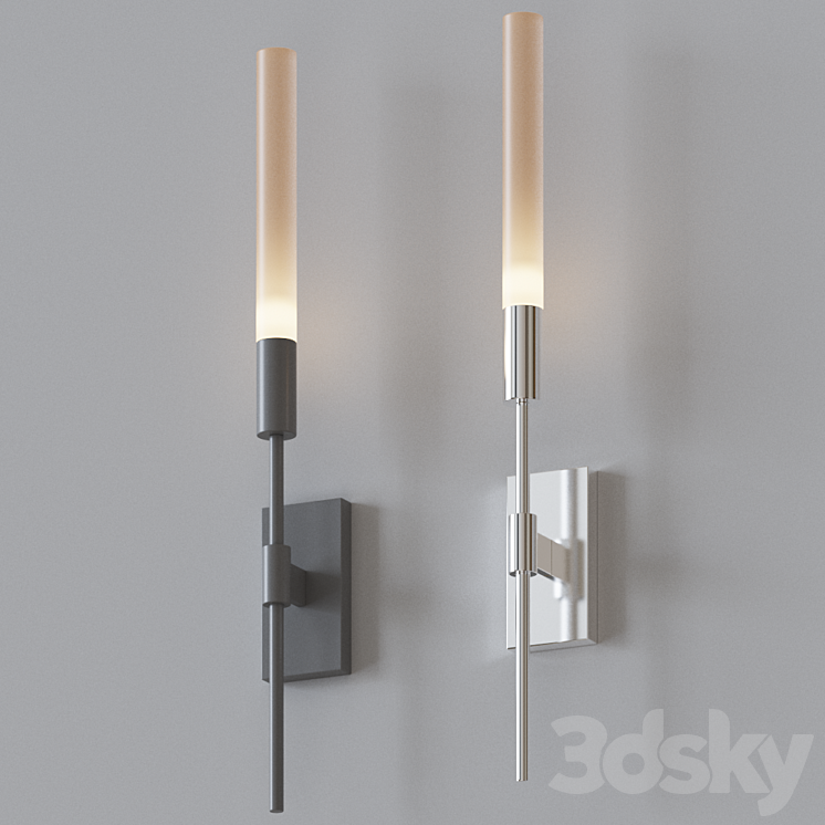 Wands Sconce by Robert Sonneman 3DS Max - thumbnail 1