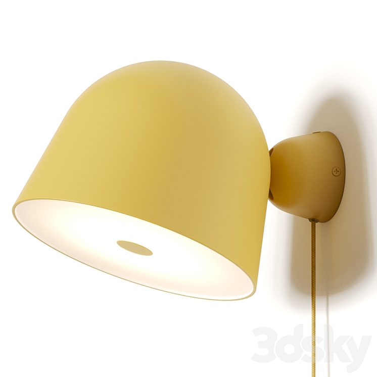 Woud Design Kuppi Plug-In Wall Sconce 3DS Max Model - thumbnail 2