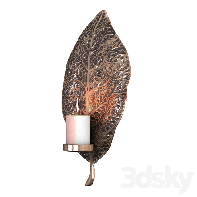 Zelkova Wall Sconces S _ 2 3ds Max - thumbnail 2