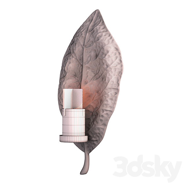 Zelkova Wall Sconces S _ 2 3ds Max - thumbnail 3