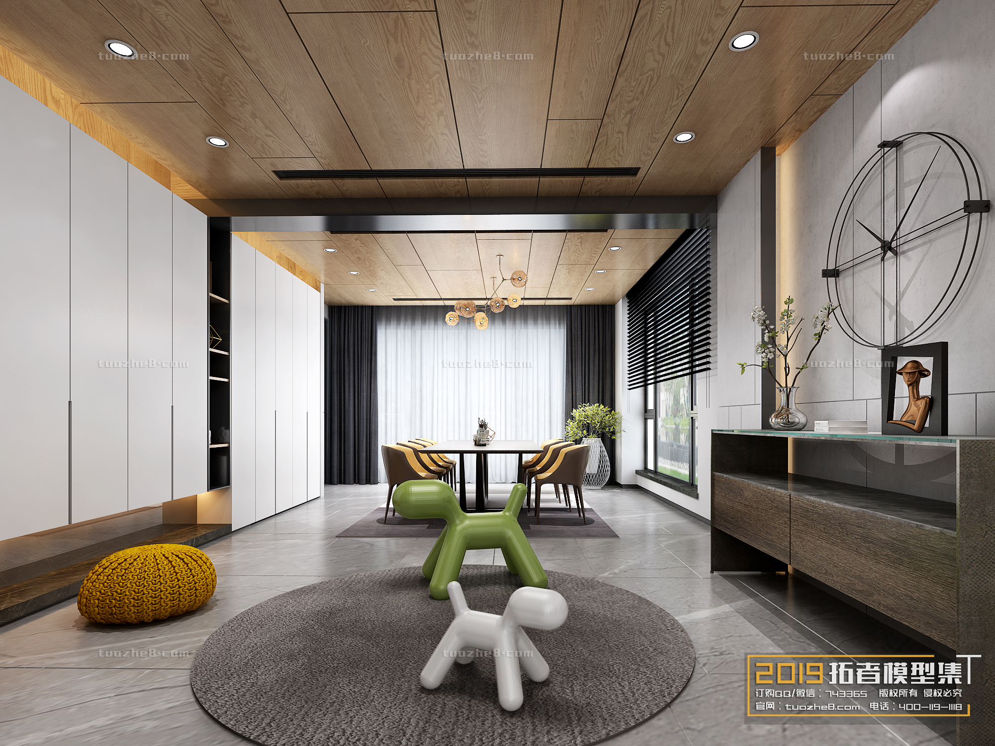 Extension Interior – LINGVING ROOM – MODERN STYLES – 007 - thumbnail 1