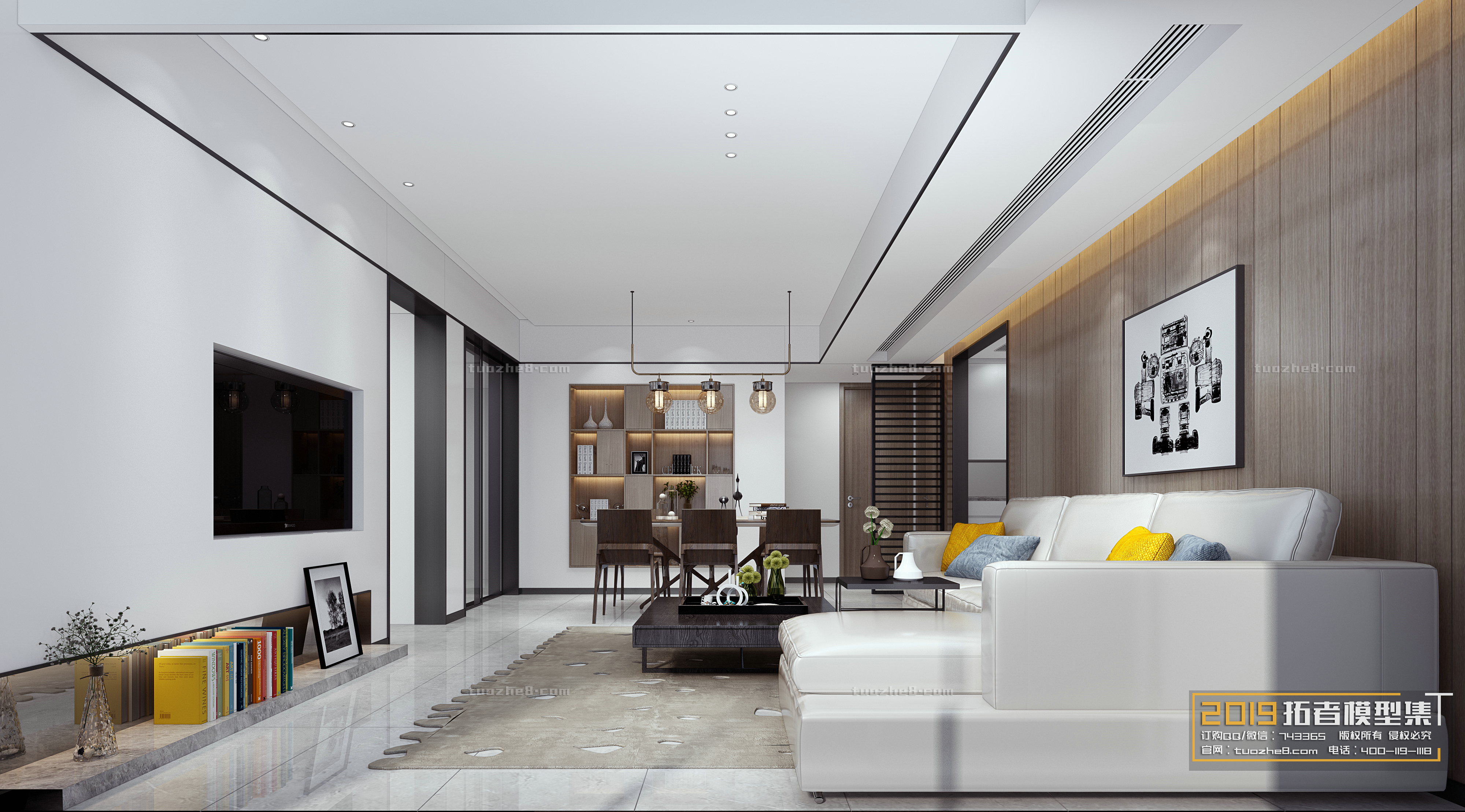 Extension Interior – LINGVING ROOM – MODERN STYLES – 034 - thumbnail 1