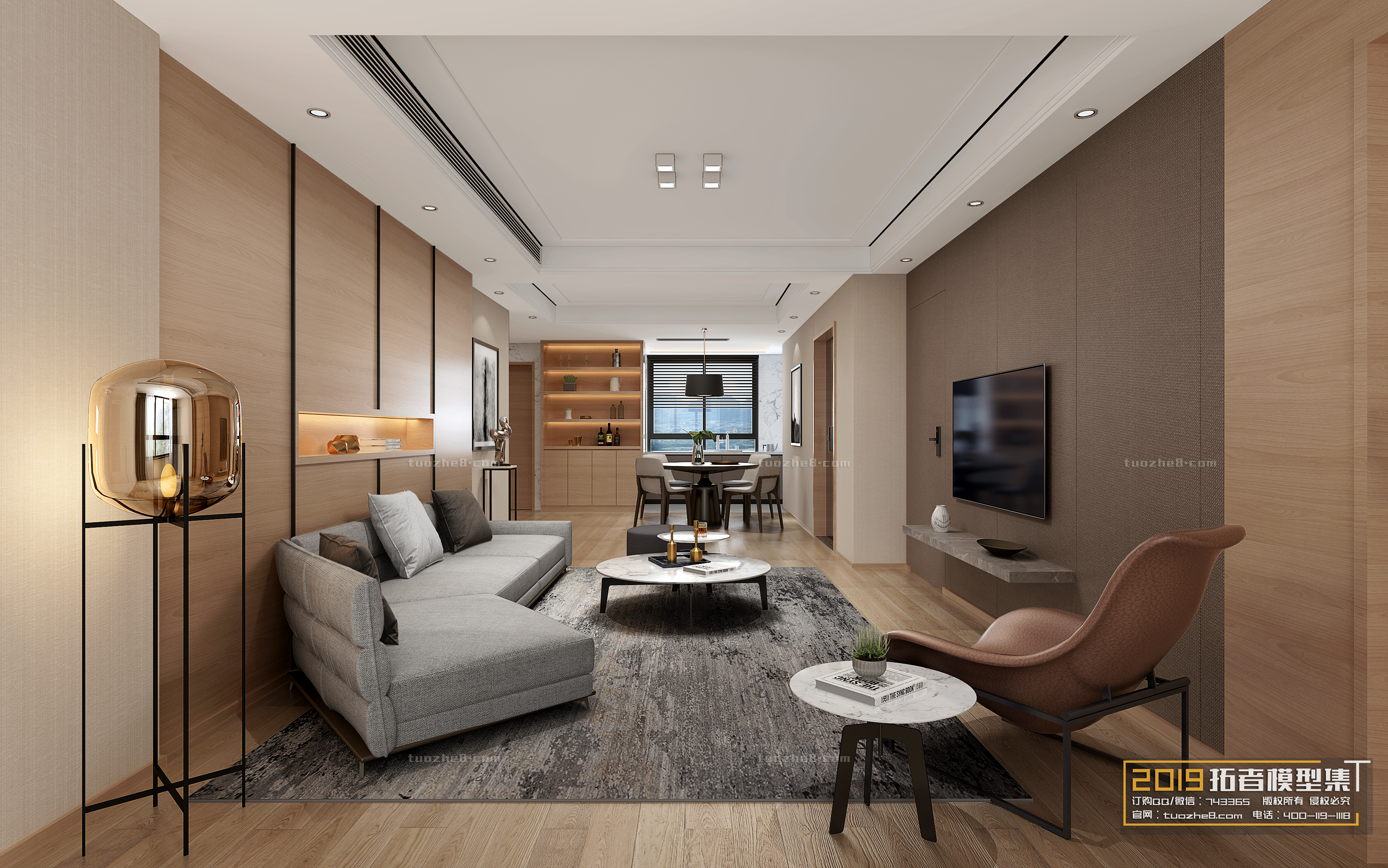 Extension Interior – LINGVING ROOM – MODERN STYLES – 051 - thumbnail 1