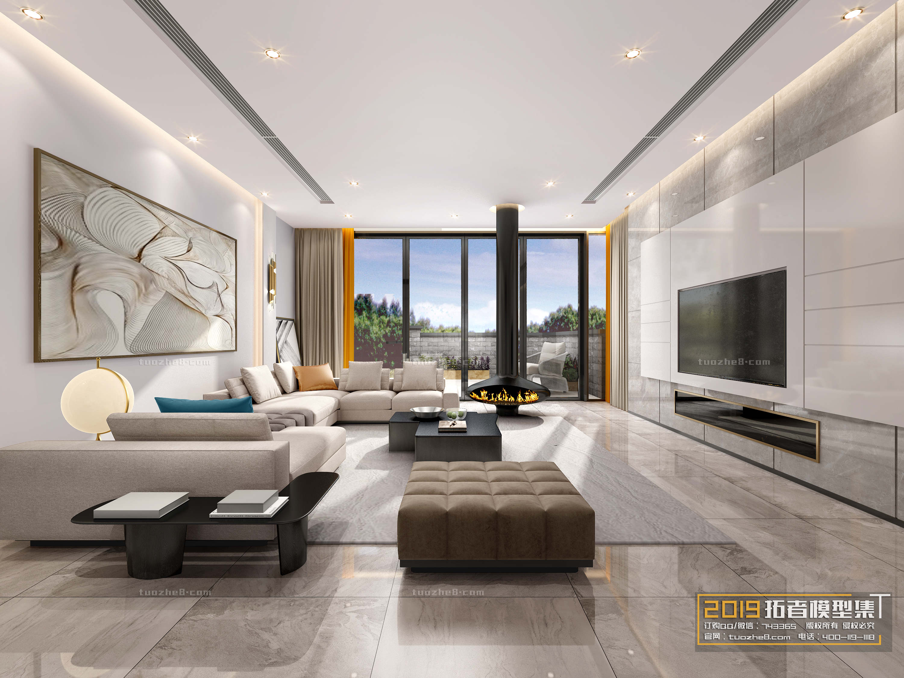 Extension Interior – LINGVING ROOM – MODERN STYLES – 068 - thumbnail 1